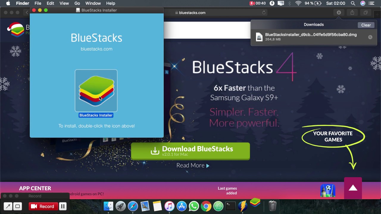 download earlier versions of bluestacks for mac os x 0.6